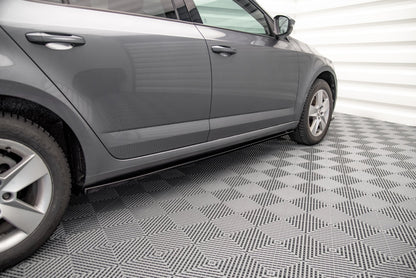 Sideskørter diffuser Skoda Octavia Mk3 Facelift