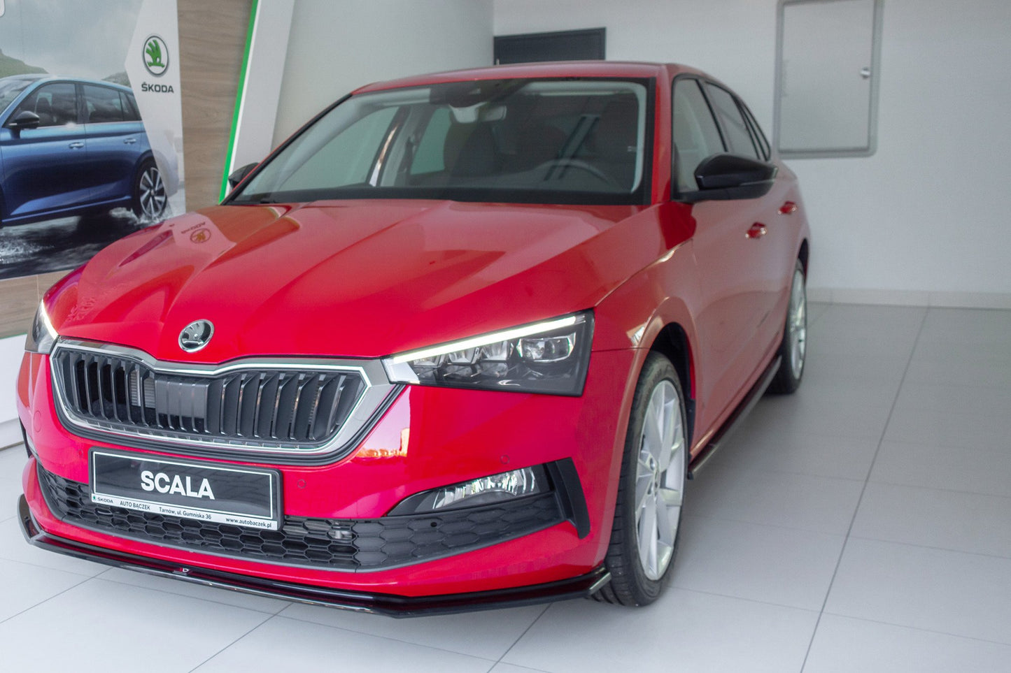 Sideskørter diffuser Skoda Scala