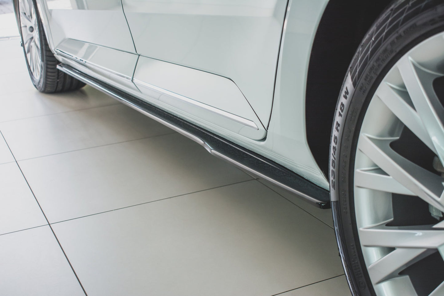Sideskørter diffuser Skoda Superb Liftback / Combi Mk3 Facelift