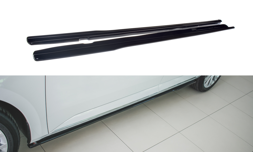 Sideskørter diffuser Skoda Superb Liftback / Combi Mk3 Facelift