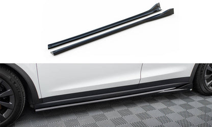 Sideskørter diffuser Tesla Model X Mk1 Facelift
