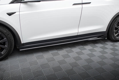 Sideskørter diffuser Tesla Model X Mk1 Facelift