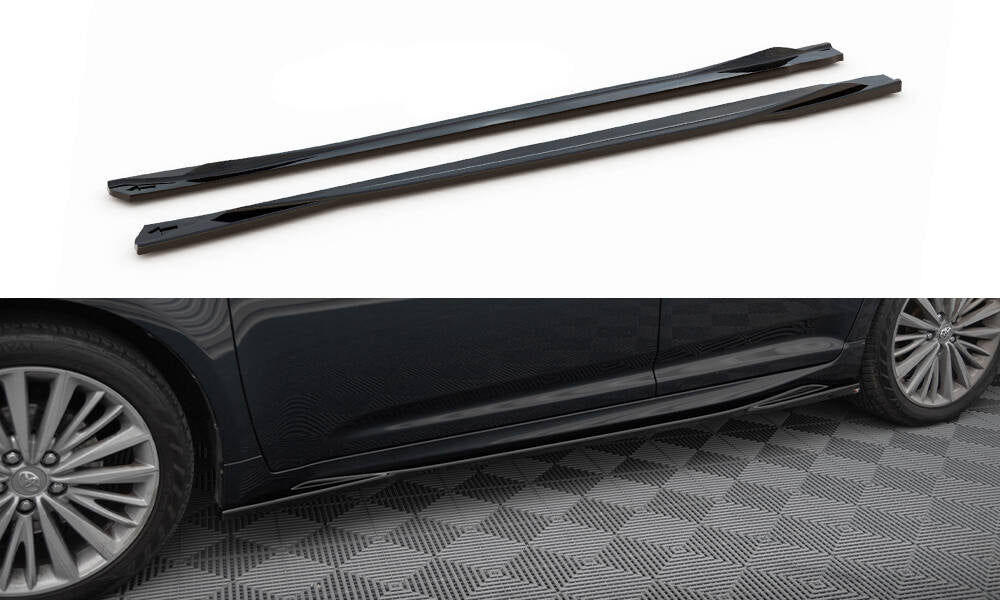 Sideskørter diffuser Toyota Avensis Mk3 Facelift