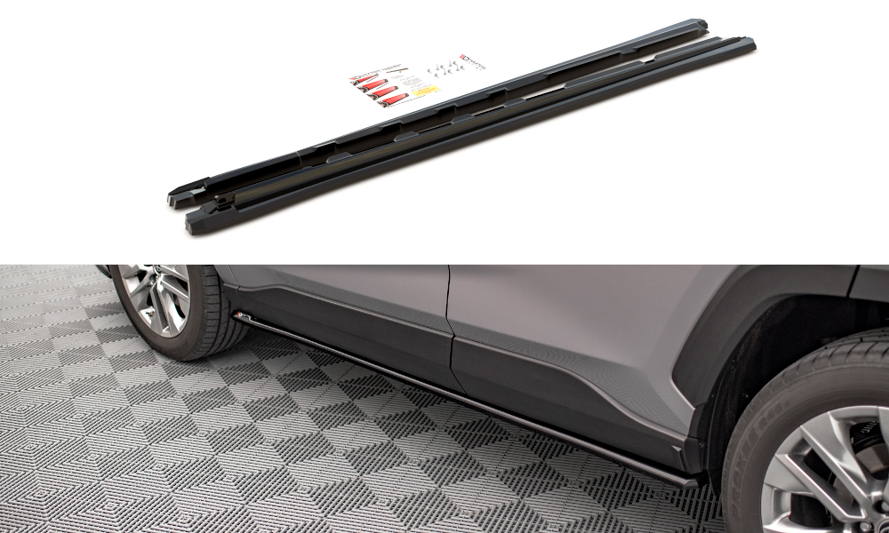 Sideskørter diffuser Toyota RAV4 Mk5