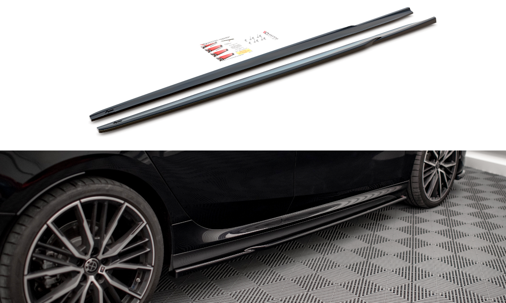 Sideskørter diffuser V.1 BMW 2 Gran Coupe M-Pack / M235i F44
