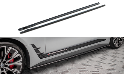 Sideskørter diffuser V.1 BMW 4 Gran Coupe M-Pack / M440i G26