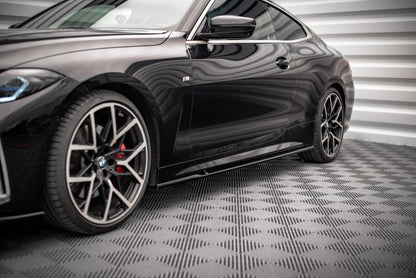 Sideskørter diffuser V.1 BMW 4 M-Pack / M440i G22 / G23 / G22 Facelift / G23 Facelift