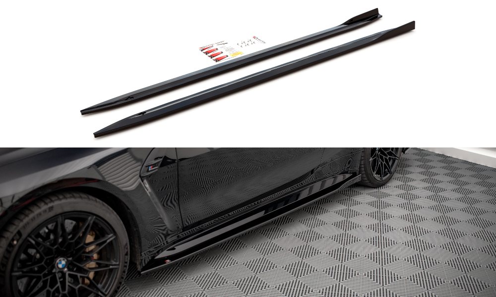 Sideskørter diffuser V.1 BMW M4 G82 / G82 Facelift