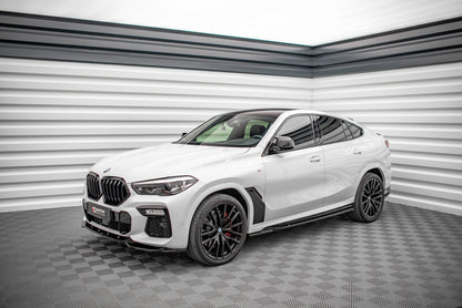 Sideskørter diffuser V.1 BMW X6 M F96 / X6 M-Pack G06