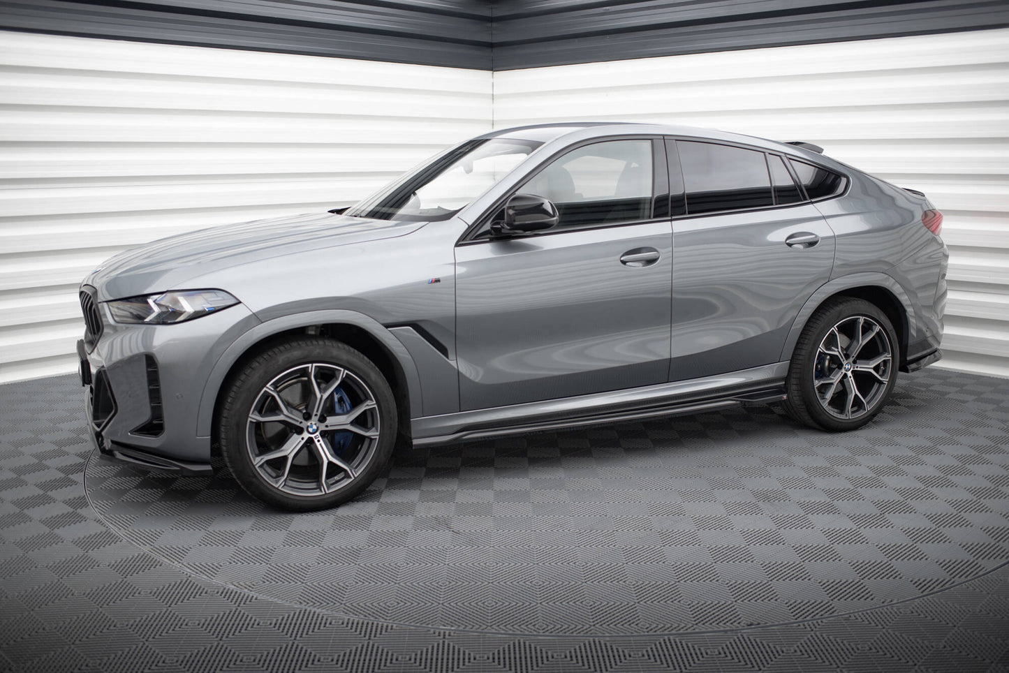 Sideskørter diffuser V.1 BMW X6 M-Pack G06 Facelift