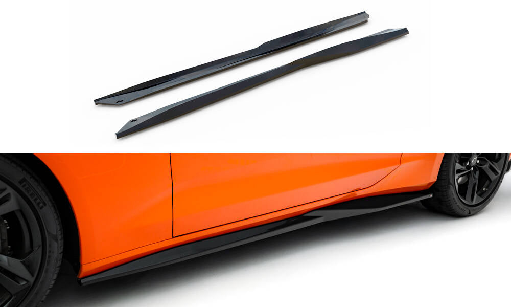 Sideskørter diffuser V.1 Chevrolet Camaro SS Mk6 Facelift