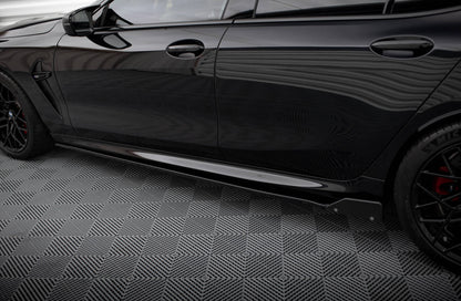 Sideskørter diffuser V.1 + Flaps BMW M8 Gran Coupe F93 / 8 Gran Coupe M-Pack G16