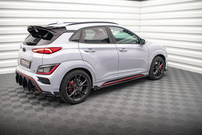 Sideskørter diffuser V.1 + Flaps Hyundai Kona N Mk1
