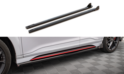 Sideskørter diffuser V.1 + Flaps Hyundai Kona N Mk1