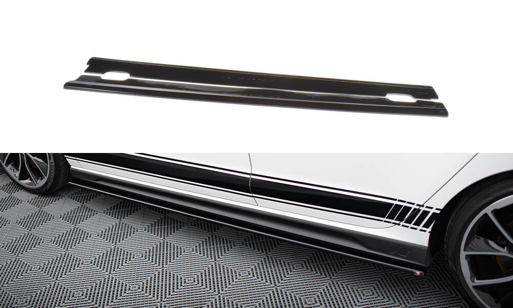 Sideskørter diffuser V.1 Hyundai I30 N Mk3 Hatchback / Fastback