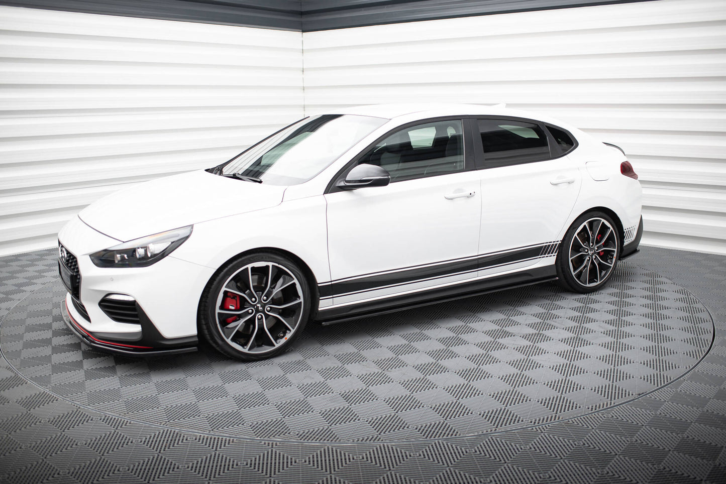 Sideskørter diffuser V.1 Hyundai I30 N Mk3 Hatchback / Fastback