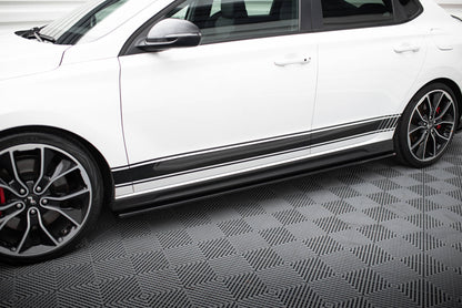 Sideskørter diffuser V.1 Hyundai I30 N Mk3 Hatchback / Fastback