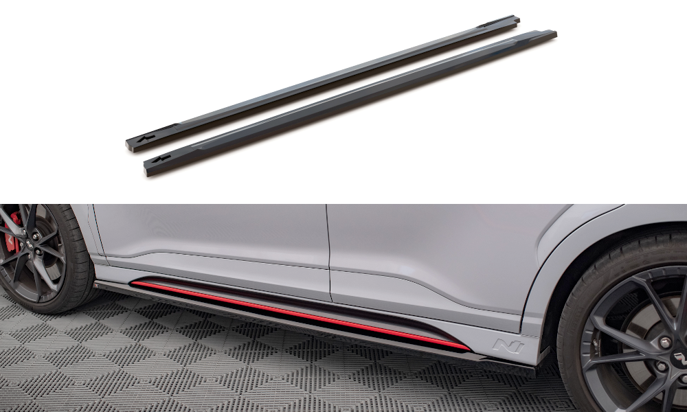 Sideskørter diffuser V.1 Hyundai Kona N Mk1