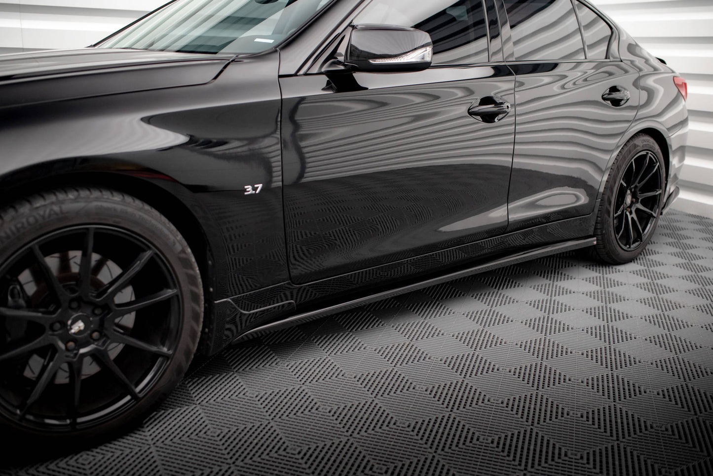 Sideskørter diffuser V.1 Infiniti Q50 S Mk1