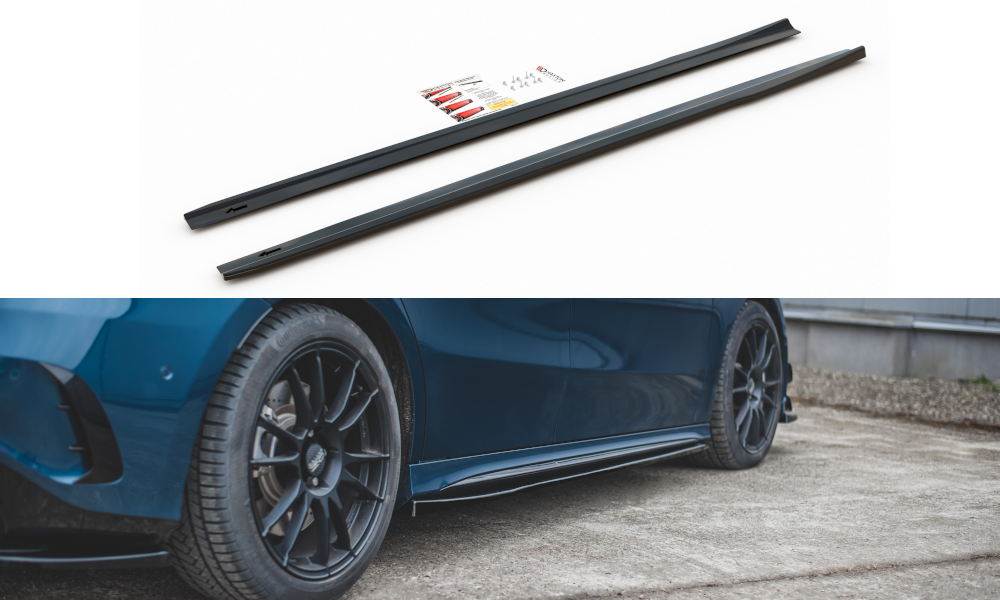 Sideskørter diffuser V.1 Mercedes A35 AMG / AMG-Line W177