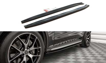 Sideskørter diffuser V.1 Mercedes-Benz GLC Coupe AMG-Line C253 Facelift