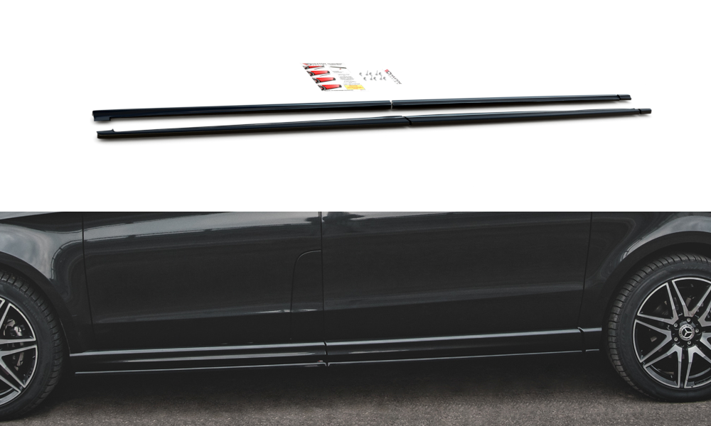 Sideskørter diffuser V.1 Mercedes-Benz V-Class Long AMG-Line W447