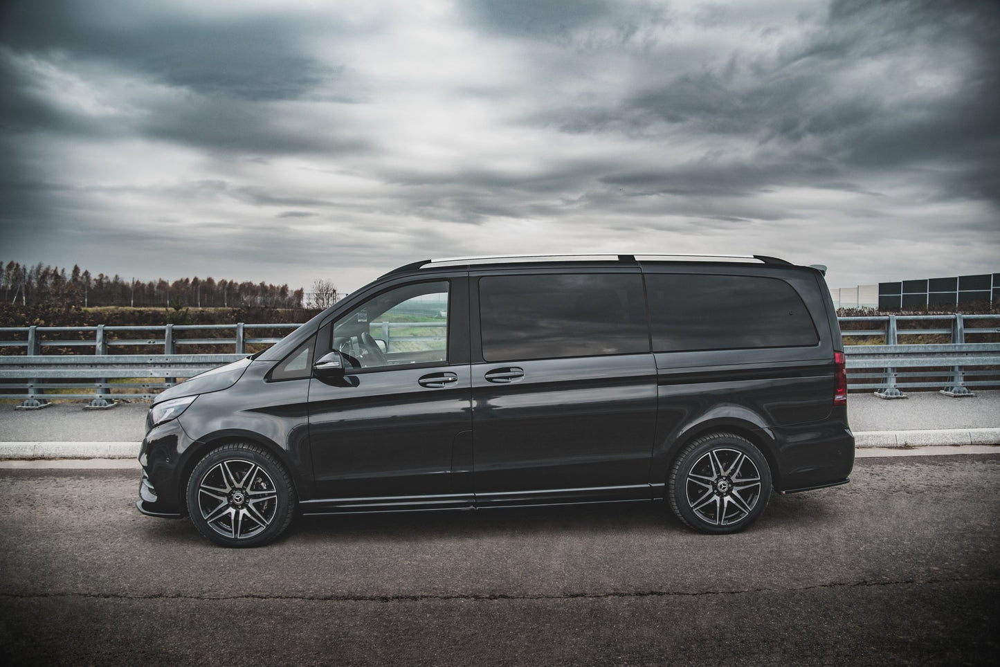 Sideskørter diffuser V.1 Mercedes-Benz V-Class Long AMG-Line W447
