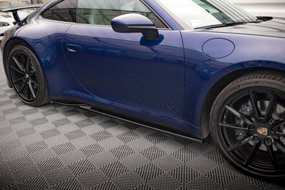 Sideskørter diffuser V.1 Porsche 911 Carrera Aero / Carrera GTS 992