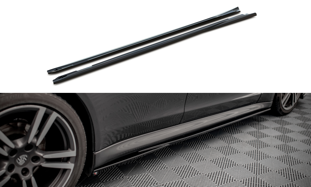 Sideskørter diffuser V.1 Porsche Panamera / Panamera Diesel / Panamera Turbo 970
