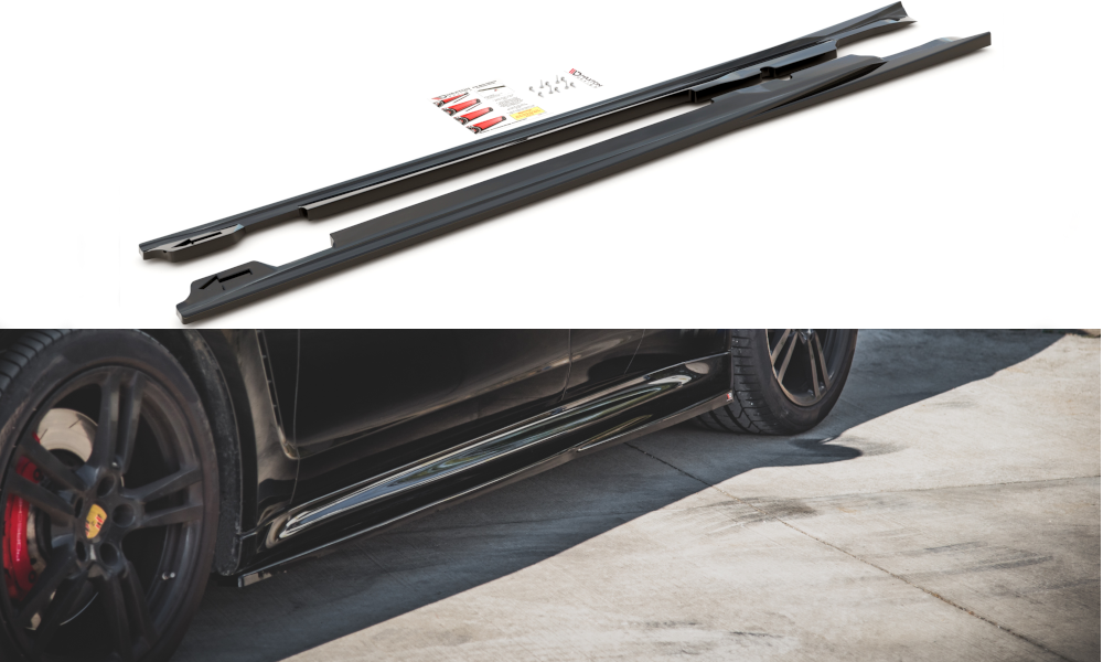 Sideskørter diffuser V.1 Porsche Panamera Turbo 970 Facelift