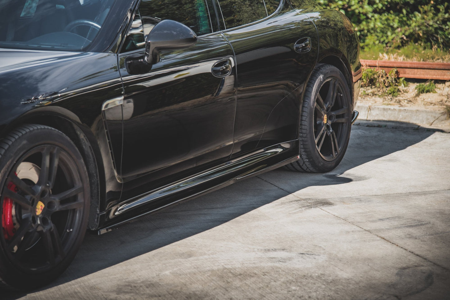 Sideskørter diffuser V.1 Porsche Panamera Turbo 970 Facelift