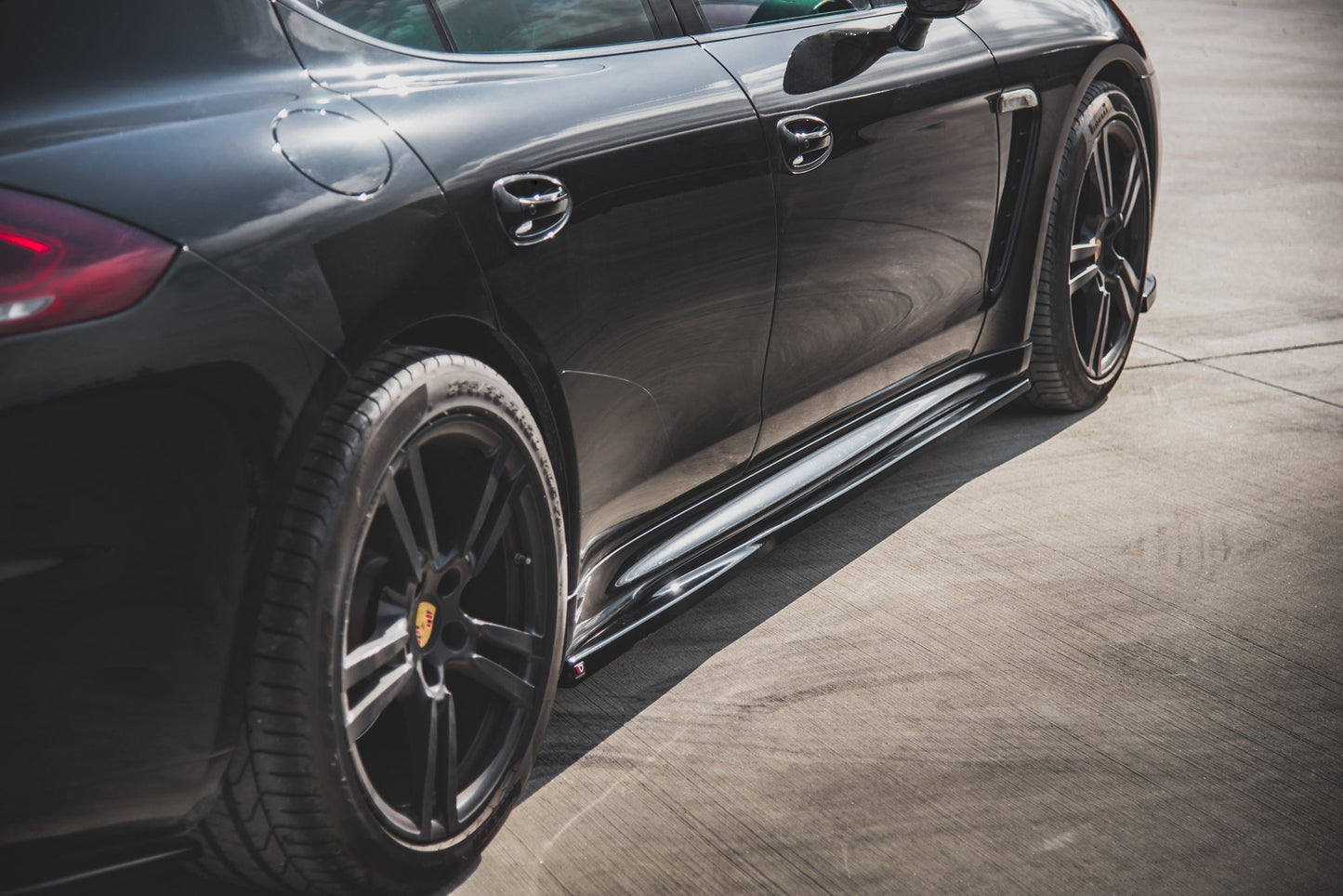 Sideskørter diffuser V.1 Porsche Panamera Turbo 970 Facelift