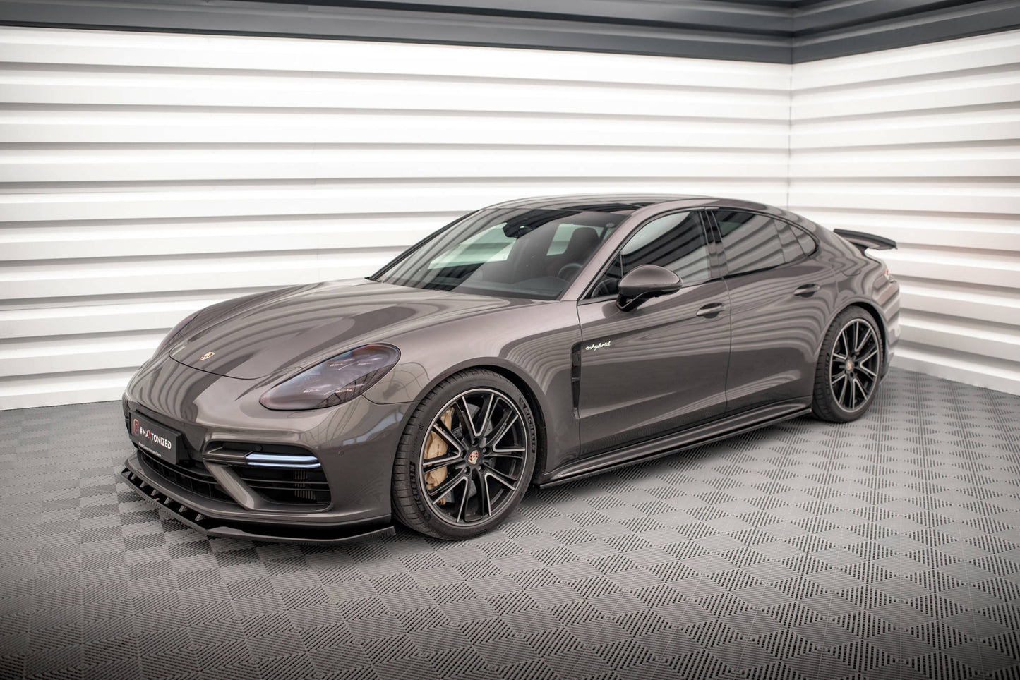 Sideskørter diffuser V.1 Porsche Panamera Turbo S E-Hybrid / Panamera E-Hybrid 971