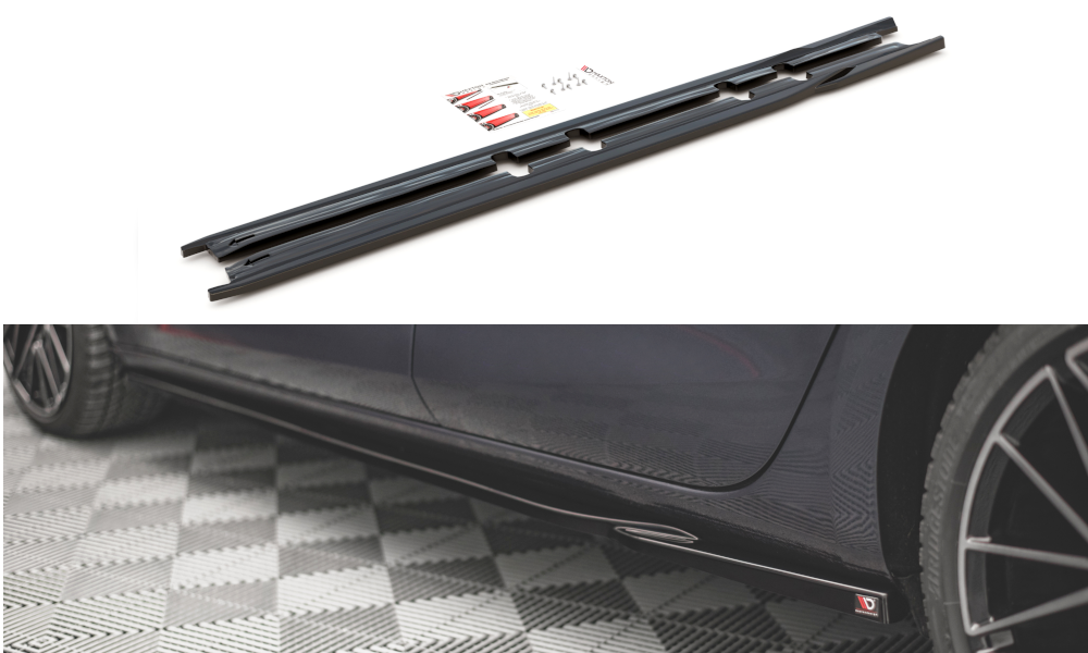 Sideskørter diffuser V.1 Seat Leon FR Mk4 / Cupra Leon
