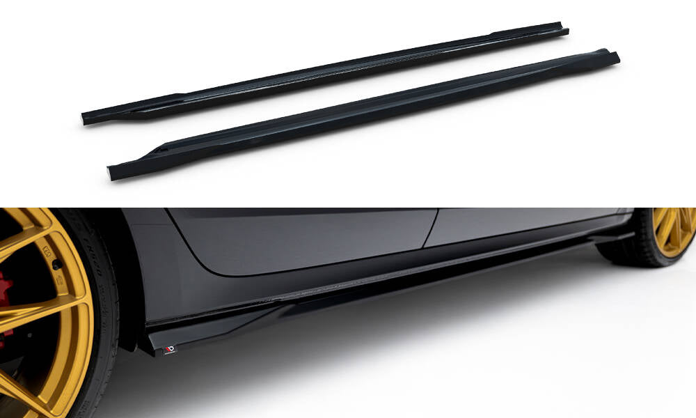 Sideskørter diffuser V.1 Skoda Octavia RS Liftback / Combi Mk4 / Mk4 Facelift