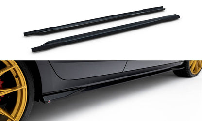 Sideskørter diffuser V.1 Skoda Octavia RS Liftback / Combi Mk4 / Mk4 Facelift