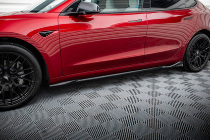 Sideskørter diffuser V.1 Tesla Model 3 Mk1 / Mk1 Facelift