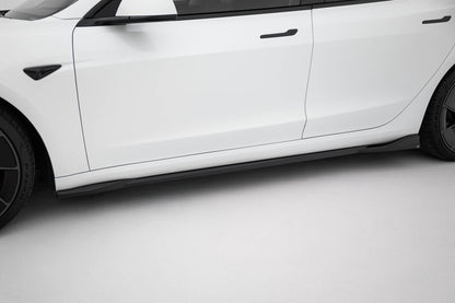 Sideskørter diffuser V.1 Tesla Model 3 Performance Mk1 Facelift