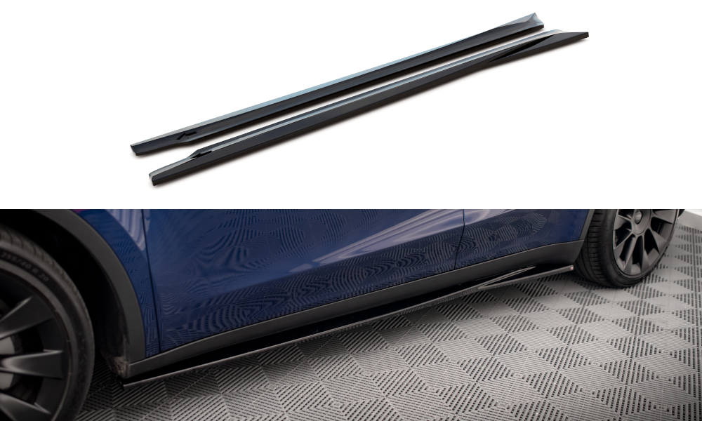 Sideskørter diffuser V.1 Tesla Model Y