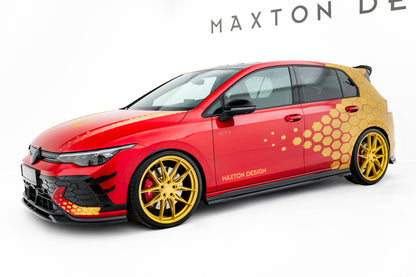 Sideskørter diffuser V.1 Volkswagen Golf GTI Clubsport Mk8 Facelift