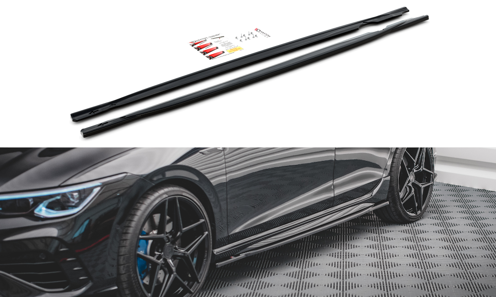 Sideskørter diffuser V.1 Volkswagen Golf R Mk8
