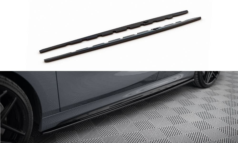 Sideskørter diffuser V.1 til BMW 1 M-Pack / M135i / 128ti
