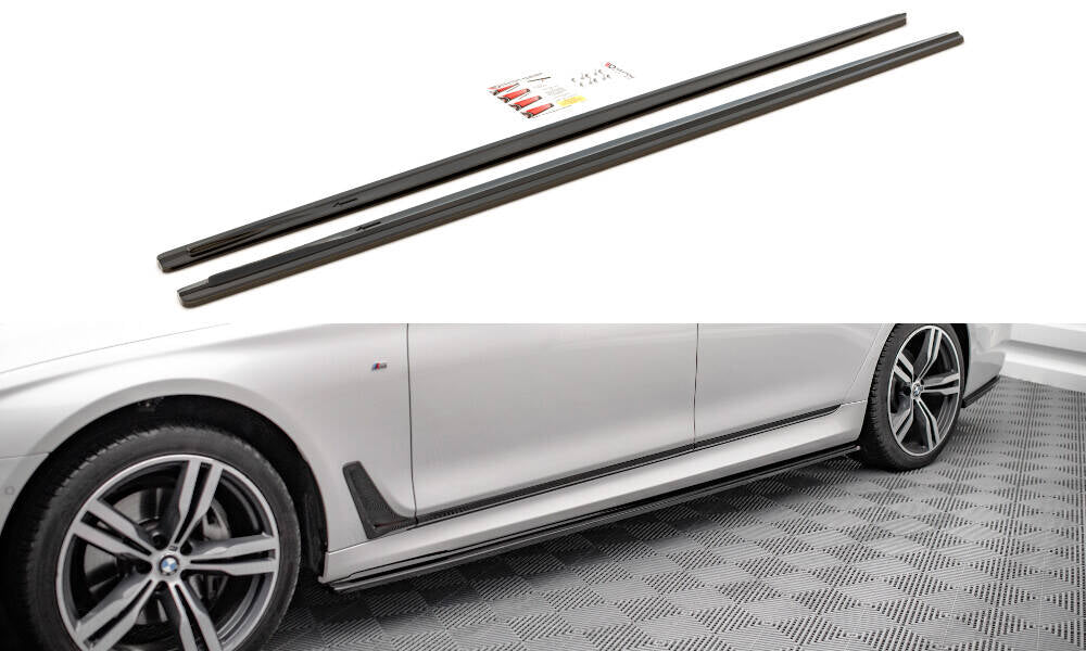 Sideskørter diffuser V.1 til BMW 7 Long M-Pack G12