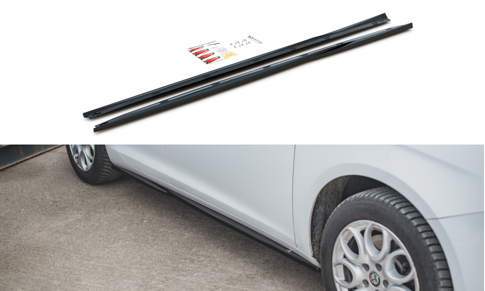 Sideskørter diffuser V.2 Alfa Romeo Giulietta