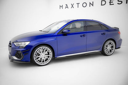 Sideskørter diffuser V.2 Audi A3 S-Line Sedan / S3 Sedan 8Y Facelift