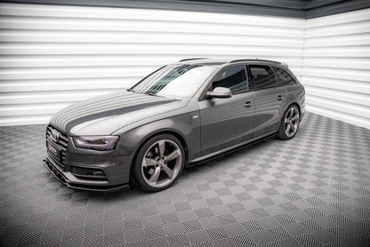 Sideskørter diffuser V.2 Audi A4 / A4 S-Line / S4 B8
