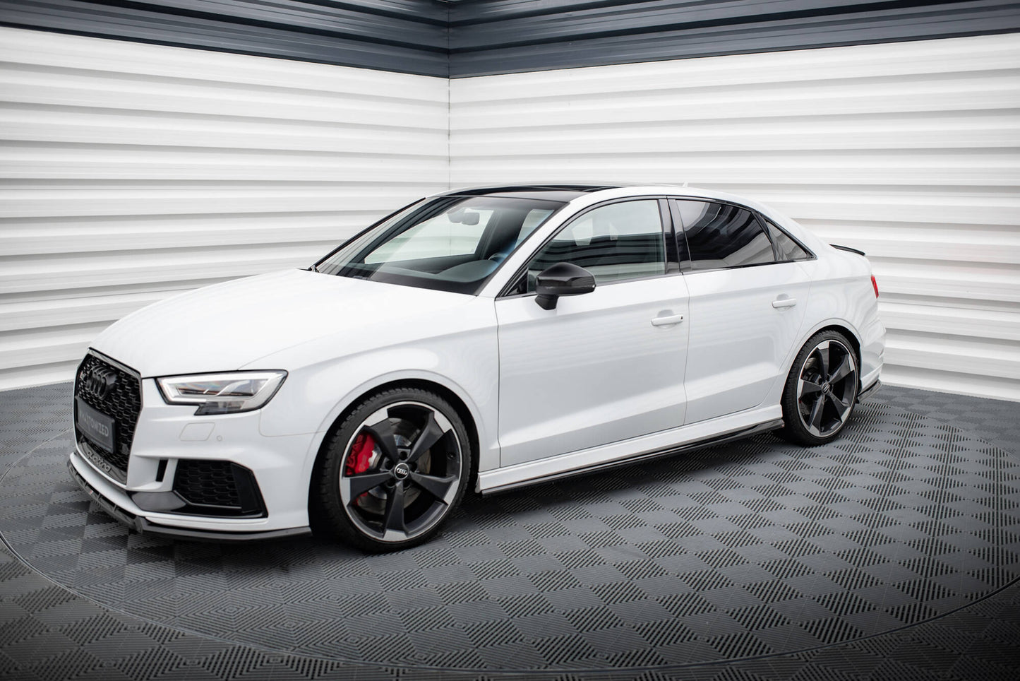 Sideskørter diffuser V.2 Audi RS3 Sedan 8V Facelift