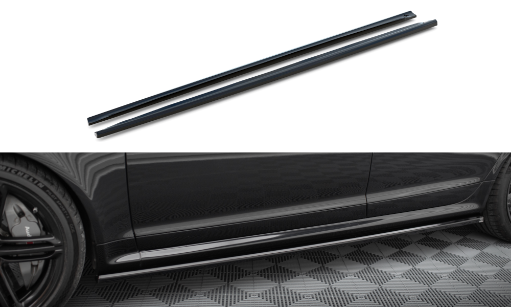 Sideskørter diffuser V.2 Audi RS6 Avant C6