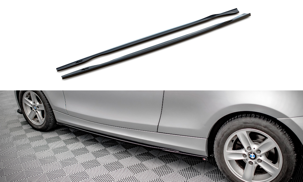 Sideskørter diffuser V.2 BMW 1 E81 Facelift