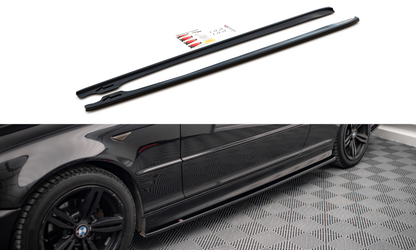 Sideskørter diffuser V.2 BMW 3 Coupe M-Pack E46